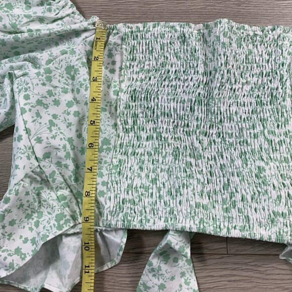 Fashion Nova Carmen Floral Mini Skirt Set - Mint/combo - Picture 13 of 14